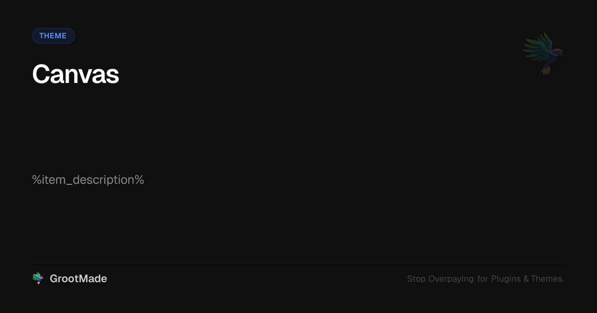 Screenshot of Canvas website